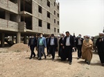 بازدید حجت الاسلام روحانی نژاد نماینده ولی فقیه و رئیس شورای مرکزی بنیاد مسکن انقلاب اسلامی، حجت الاسلام خاتمی نماینده ولی فقیه در استان زنجان از سایت ۱۷ هکتاری نهضت ملی مسکن شهر هیدج