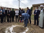 آیین کلنگ زنی احداث سالن ورزشی دبستان بهرامی هیدج با حضور ذوالقدر فرماندار شهرستان ابهر ، حجت الاسلام زارعی امام جمعه هیدج و جمعی از مسئولین استان و شهرستان