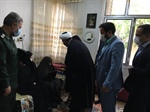 دیدار و تکریم مادرشهیدوالامقام محمدرضا آهنکار از شهدای عملیات بیت المقدس به مناسبت سوم خرداد سالروز آزادسازی خرمشهر
