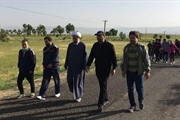 حضور ذوالقدر فرماندار شهرستان ابهر به همراه حجت الاسلام شجاعی...