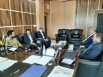دیدار مدیرکل ثبت احوال استان زنجان با ذوالقدر فرماندار ابهر و گفتگو در مورد حل مشکلات مربوط به حوزه ثبت احوال شهرستان ابهر