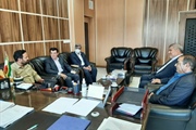 دیدار مدیرکل ثبت احوال استان زنجان با ذوالقدر فرماندار ابهر و...