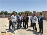 بازدید میدانی فرماندار شهرستان ابهر از پروژه ۲۸۲ واحدی احداث مسکن ملی