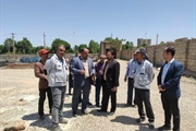 بازدید میدانی فرماندار شهرستان ابهر از پروژه ۲۸۲ واحدی احداث مسکن ملی