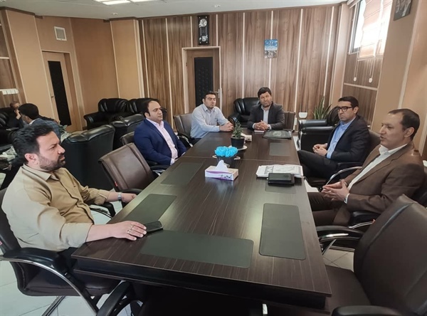 دیدار و گفتگوی مدیرعامل بانک کشاورزی استان زنجان به همراه رئیس بانک کشاورزی شعبه مرکزی ابهر با ذوالقدر فرماندار شهرستان ابهر
