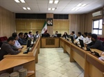 برگزاری جلسه بررسی واگذاری زمین به کنگره ۶۰ جهت احداث ساختمان اداری در شهر ابهر با حضور فرماندار شهرستان ابهر و مسئولین مربوطه
