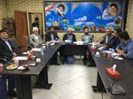 برگزاری جلسه و گفتگوی اعضای شورای شهر صائین قلعه با معتمدین شهر با حضور ذوالقدر فرماندار شهرستان ابهر و امام جمعه صائین قلعه