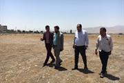 بازدید میدانی ذوالقدر فرماندار شهرستان ابهر، از مجموعه ورزشی شهید...