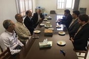 دیدار و گفتگو ذوالقدر فرماندار ابهر با مسئول و همکاران دفتر شورای...
