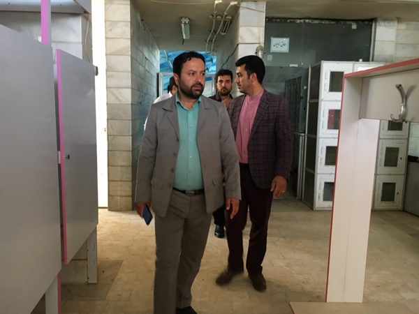 بازدیدذوالقدر فرماندار شهرستان ابهر از مجموعه ورزشی عسلک ابهر