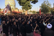 اجتماع عزاداران حسینی درآستان مقدس امامزاده اسماعیل علیه السلام شناط