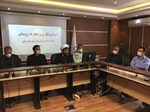 آیین تکریم و معارفه رئیس جدید شبکه بهداشت و درمان شهرستان ابهر