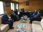 حضور فرماندار شهرستان ابهر در اداره کل تامین اجتماعی استان زنجان