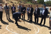 آیین کلنگ زنی پروژه بهسازی معابر (جدول گذاری زیرسازی) روستای...