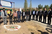 آیین کلنگ زنی پروژه بهسازی راه ارتباطی روستای کوله خانه در دومین...