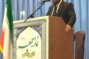 حضور و سخنرانی ذوالقدر فرماندار شهرستان ابهر در آئین عبادی و سیاسی...