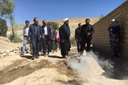 آیین بهره برداری از پروژه گاز رسانی به روستای گلی در پنجمین روز از...