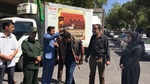 مراسم بدرقه خادمین اربعین حسینی به همراه کمک های مردمی به کربلای معلی، با حضو ذوالقدر فرماندار شهرستان ابهر و جمعی از مسئولین