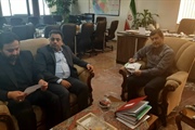 جلسه ذوالقدر فرماندار شهرستان ابهر با دکتر جمالی نژاد معاون عمران...