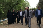 بازدید میدانی ذوالقدر فرماندار شهرستان ابهر به همراه شهردار، رئیس...