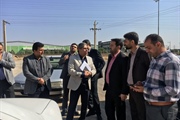 بازدید ذوالقدر فرماندار شهرستان ابهر به همراه جمعی از مسئولین از...