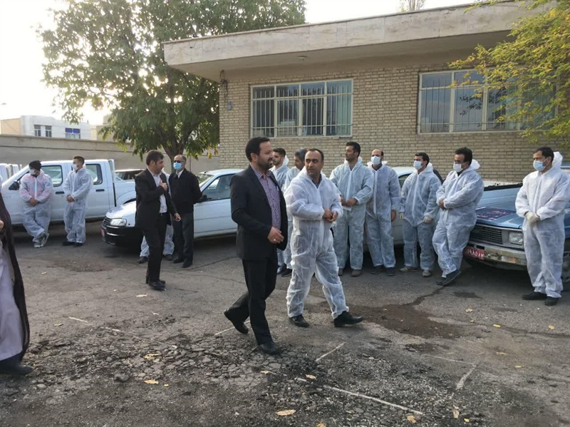 حضور ذوالقدر فرماندارشهرستان در رزمایش جهادی خدمات دامپزشکی