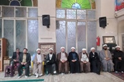 برگزاری مراسم بزرگداشت شهدای حادثه تروریستی شاهچراغ در شهرستان ابهر