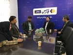 حضور فرماندار شهرستان ابهر در دفتر خبرگزاری فارس استان زنجان