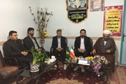 دیدار و گفتگوی ذوالقدر فرماندار شهرستان ابهر با حجت الاسلام زارعی...