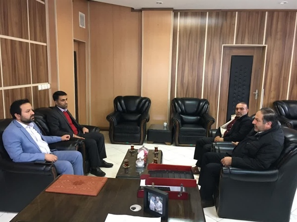 دیدار مدیر شرکت صنایع ریخته گری آلومینیوم ایرانخودرو با ذوالقدر فرماندار شهرستان ابهر