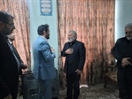 دیدار ذوالقدر فرماندار شهرستان ابهر با خانواده شهید قاسم یارقلی به مناسبت درگذشت مادر شهید والامقام