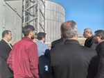 بازدید فرماندار شهرستان ابهر از شرکت آرد هیدج؛