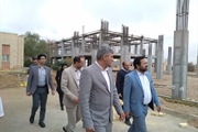 بازدید ذوالقدر فرماندار ابهر به همراه  مدیر درمان تأمین اجتماعی...