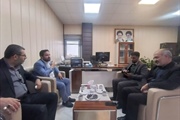 حضور سرزده ذوالقدر فرماندار شهرستان ابهر در اداره تامین اجتماعی به...