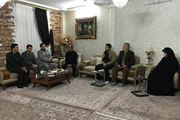 تجلیل ذوالقدر فرماندار ابهر از اسفندیار اسدی داور بین المللی تکواندو