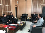 دیدار و گفتگوی رئیس پلیس راهور استان زنجان با فرماندار شهرستان ابهر
