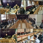 برگزاری جلسه هماهنگی ستاد مدیریت بحران و پدافند غیرعامل به ریاست ذوالقدر فرماندار شهرستان ابهر و اعضای ستاد