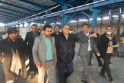 بازدید استاندار زنجان از 2 شهرک صنعتی در ابهر