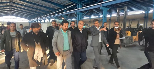 بازدید استاندار زنجان از 2 شهرک صنعتی در ابهر