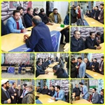 ملاقات مردمی فرماندار به همراه مسئولین و رؤسای دستگاههای اجرایی شهرستان ابهر در مصلی نمازجمعه