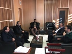آیین معارفه رئیس جدید بانک تجارت شعبه مرکزی ابهر، با حضور ذوالقدر فرماندار شهرستان ابهر و جمعی از مسئولین