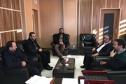 آیین معارفه رئیس جدید بانک تجارت شعبه مرکزی ابهر، با حضور ذوالقدر...