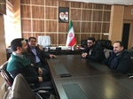 دیدار جماعت رئیس دفتر و مرادی مشاور نماینده مردم منطقه در مجلس شورای اسلامی و حسینی عضو شورای اسلامی شهر ابهر با ذوالقدر فرماندار شهرستان ابهر