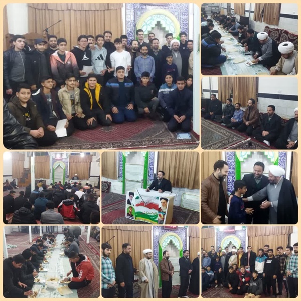 حضور صمیمی ذوالقدر فرماندار شهرستان ابهردر جمع بسیجیان و جهادگران پایگاه بسیج مسجد مهدیه شهر صائین قلعه