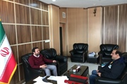 دیدار و گفتگوی مدیر امور اداری شرکت حیات ایران (پارس حیات) با...