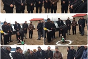 آیین کلنگ زنی پروژه گازرسانی روستای علی آباد همزمان با دهه فجر...
