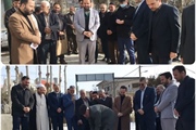 آیین کلنگ زنی پروژه طرح توسعه ساختمان دهیاری روستای پیرسقا همزمان...