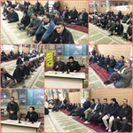 نشست صمیمی مردم و مسئولان در مسجد صاحب الزمان (عج) شهر هیدج