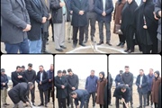 آیین کلنگ زنی پروژه بازگشایی انتهای طالقانی شمالی تا کمربندی با...
