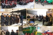 آیین تحویل ادوات کشاورزی با تسهیلات کم بهره و بلند مدت با حضور حجت...